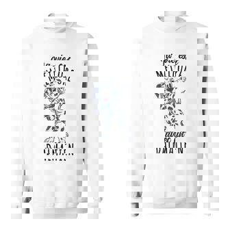 Laie Est Meilleure Avec Un Dalmatien Sweater e - Cadeauxyz