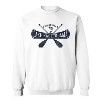 Lake Kabetogama Minnesota Vintage Distressed Sweatshirt - Thegiftio UK