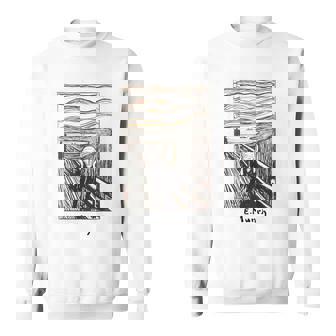Le Cri Munch Peintures Arte Expressionnismekrik Moderne Sweater e - Cadeauxyz