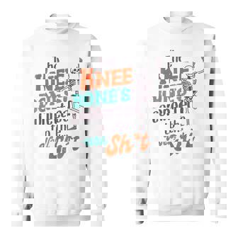Leg Amputee The Knee Bone's Connected To The Well Sht Sweatshirt Unisex | Mazezy