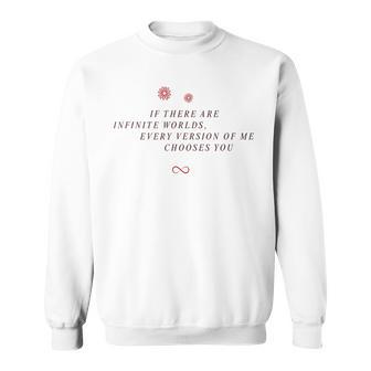 L'été Où Jeuis Devenue Jolie Infinite Worlds Sweater e - Cadeauxyz