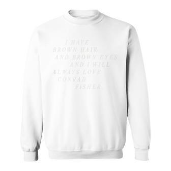 L'été Où Jeuis Devenue Jolie J'aime Toujours Conrad Fisher Sweater e - Cadeauxyz