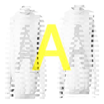 Letter A Group Matching Halloween Costume Sweatshirt | Mazezy