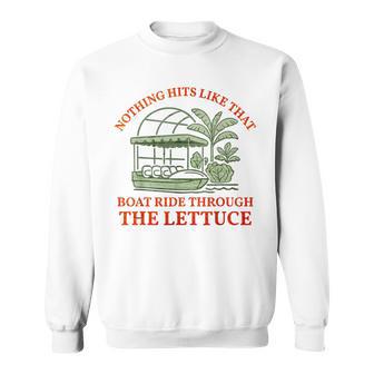 Living With The Land Theme Park Boat Ride Attraction Sweatshirt - Thegiftio UK