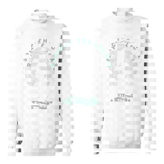 Lost Hills California Bigfoot Night Walk Retro Premium Sweatshirt Unisex | Mazezy