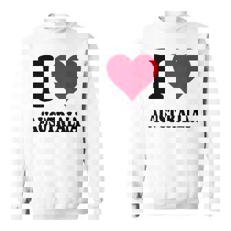 I Love Australia スウェットシャツ - Kawaiitshirt