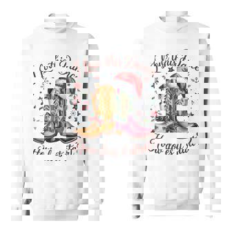 I Love This Dance How Does It Start Line Dance Christmas Sweatshirt | Seseable UK