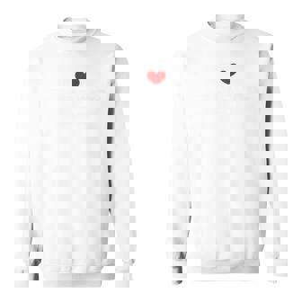 I Love Electronic Rock I Heart Electronic Rock Premium Sweatshirt Unisex | Mazezy