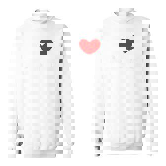 I Love Purple I Heart Purple Sweatshirt - Thegiftio