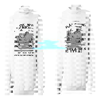 I Love Seeing Big Naturals Mountain Sweatshirt - Monsterry