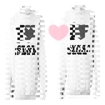 I Loveetagaya アイ・ラブ世田谷 スウェットシャツ - Kawaiitshirt