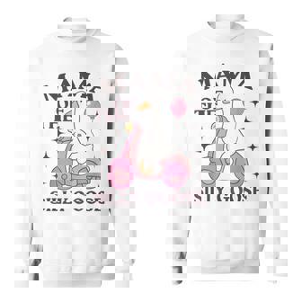 Mama Goose On The Loose Birthday Matching Family Sweatshirt | Seseable FR