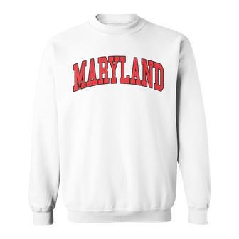 Maryland Throwback Classic Sweatshirt - Thegiftio UK