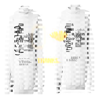 Mayonnaise Et Frites Merci Sweater e - Cadeauxyz