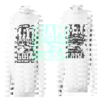 Miami Runs The State Of Florida Dade County 305 Pride Sweatshirt | Mazezy