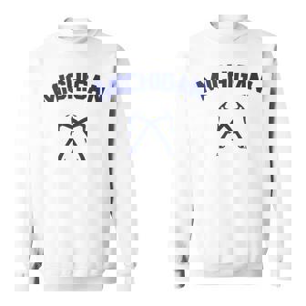 Michigan Ice Climbing Tools Tank Top Sweatshirt Unisex | Mazezy