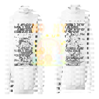 Mommy Of The Wild One First Bday Safari Jungle Animal Sweatshirt | Seseable FR