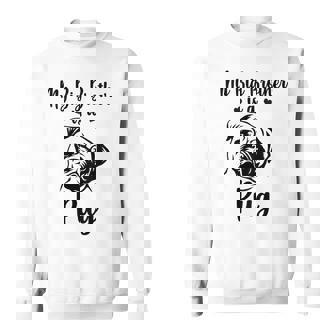 Mon Grand Frère Est Un Carlin Mignon Grand Frère Carlin Bébé Sweater e - Cadeauxyz