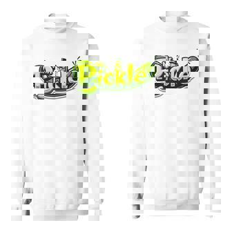 Mr Pickle ピクルス 風変わりで楽しいグラフィックピクルス スウェットシャツ - Kawaiitshirt