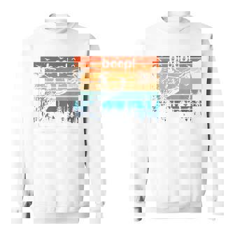 National Park Bear Boop Bear Nose Boop Bear Sweatshirt - Monsterry