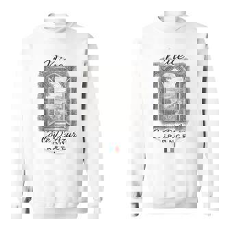 Nice Côte D’Azur Fenêtreintageouvenir France Sweater e - Cadeauxyz