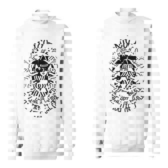 Nicole 名義 魔女 おもしろいことわざ ハロウィン スウェットシャツ - Kawaiitshirt