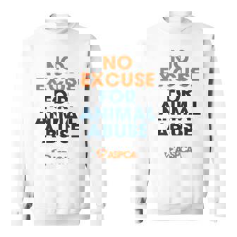 No Excuse For Animal Abuse Sweatshirt | Mazezy