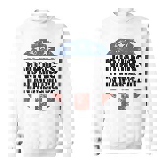 No Kings In America Vintage Patriotic No Kings Sweatshirt | Mazezy