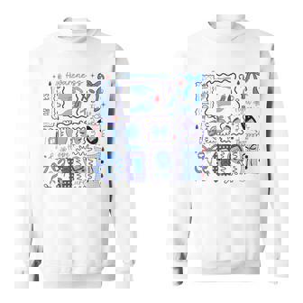 In November We Wear Blue Diabetes Awareness Fight Hope Cure Sweatshirt - Monsterry