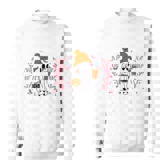 In October We Wear Red For Red Ribbon Week Halloween Sweatshirt | Mazezy