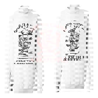 Off To Cause A Kerfuffle Frog Sweatshirt | Mazezy