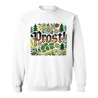 Oktoberfest Drinking Vintage German Prost Women Sweatshirt - Thegiftio UK