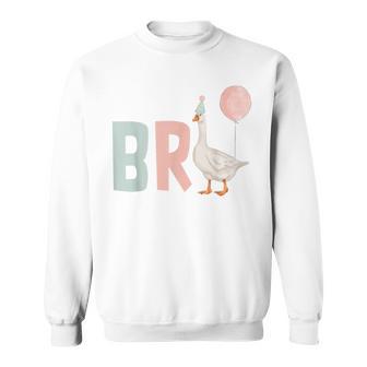 One Silly Goose Brother 1St First Birthday Family Matching Sweatshirt - Thegiftio UK