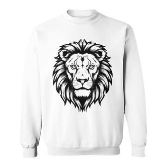 Orange Lion Face Netherlands Holland Sweatshirt - Thegiftio UK