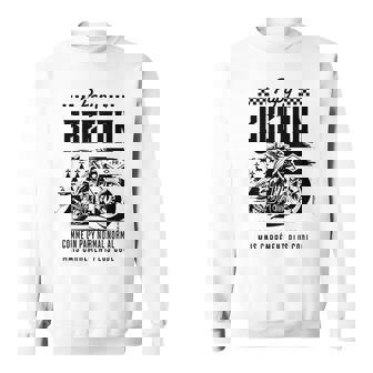 Papy Breton Motard Idée-Cadeau Humour Papi Breizh Bretagne Sweater e - Cadeauxyz