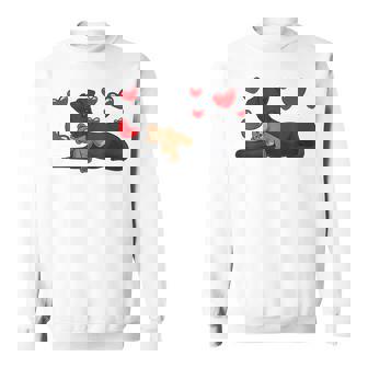 Patterdale Terrier Perro Con Peluche Y Muchos Corazones Camisa de entrenamiento - Regaloses