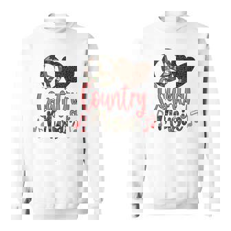 PEACE LOVE Traditional Country Music Tank Top Sweatshirt Unisex | Mazezy