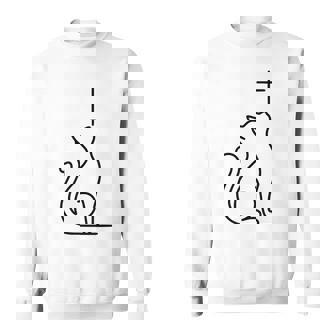 Pet Cats Love Jesus Be Happy Savior Sweatshirt | Seseable FR