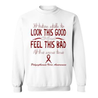 Polycythemia Vera Awareness Tri-Blend Sweatshirt - Thegiftio UK