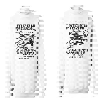 Professional Crop Duster Fart Joke Dusting Airplane Sweatshirt - Thegiftio