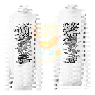 Public Tooter Inappropriate Embarrassing Sausage Meme Sweatshirt | Mazezy