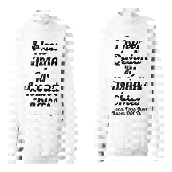 I Never Question My Husbands Choices Because I'm One Of Them Sweatshirt - Monsterry