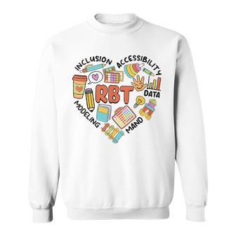 Retro Register Behavior Technician Rbt Analyst Aba Therapist Sweatshirt - Thegiftio UK