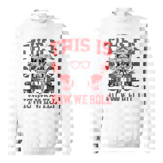 This Is How We Roll Alabama Football Lover Game Day Sweatshirt | Mazezy