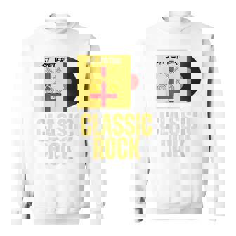 Saint Peter Classic Rock Pun Record Album Apostle Catholic Sweatshirt - Monsterry