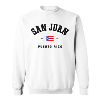 San Juaniaje Aan Juan Puerto Rico Bandera Puerto Rico Camisa de entrenamiento - Regaloses