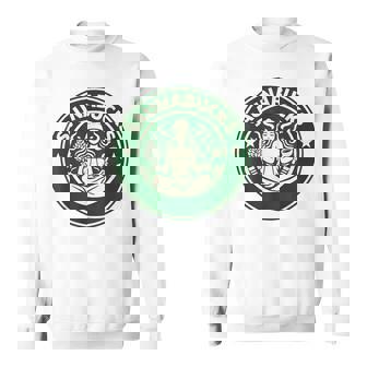 Saunabucks サウナ パロディ サウナー向け おもしろデザイン ととのう グッズ おもしろ 文字 スタバ カフェ スウェットシャツ - Kawaiitshirt