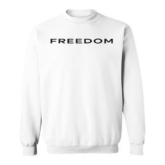 That Says Freedom Patriotic Women Sweatshirt - Thegiftio UK