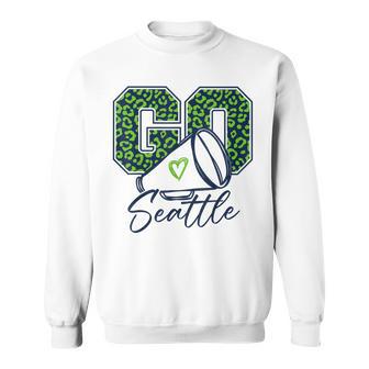 Seattle Classic Vintage Green Sweatshirt - Thegiftio UK