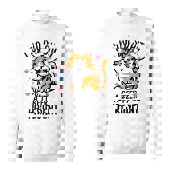 I Could Shit A Better President Anti Trump Cats Lovers Sweatshirt - Monsterry